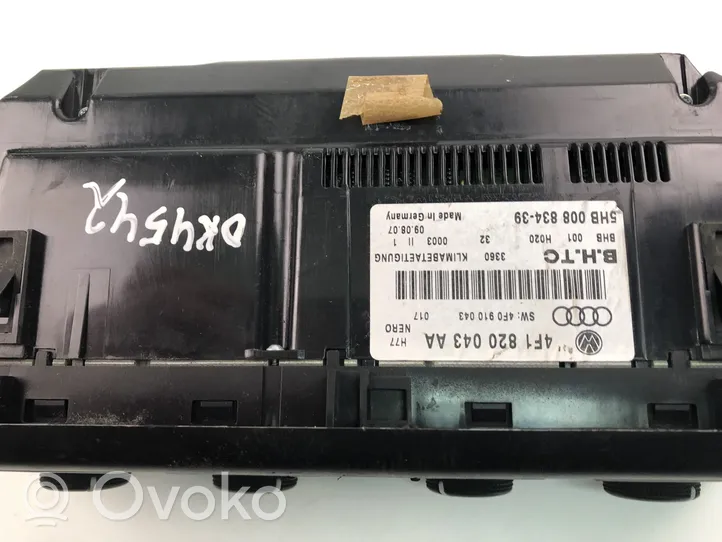 Audi A6 S6 C6 4F Interruttore ventola abitacolo 4F1820043AA