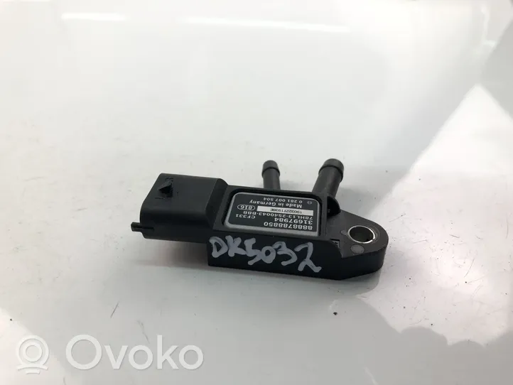 Volvo XC40 Sensore di pressione dei gas di scarico 31697984