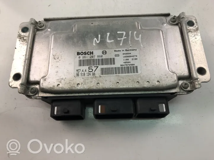 Citroen C3 Pluriel Galios (ECU) modulis 9651812480