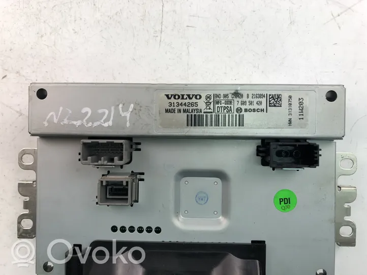 Volvo XC70 Monitor / wyświetlacz / ekran 31344265