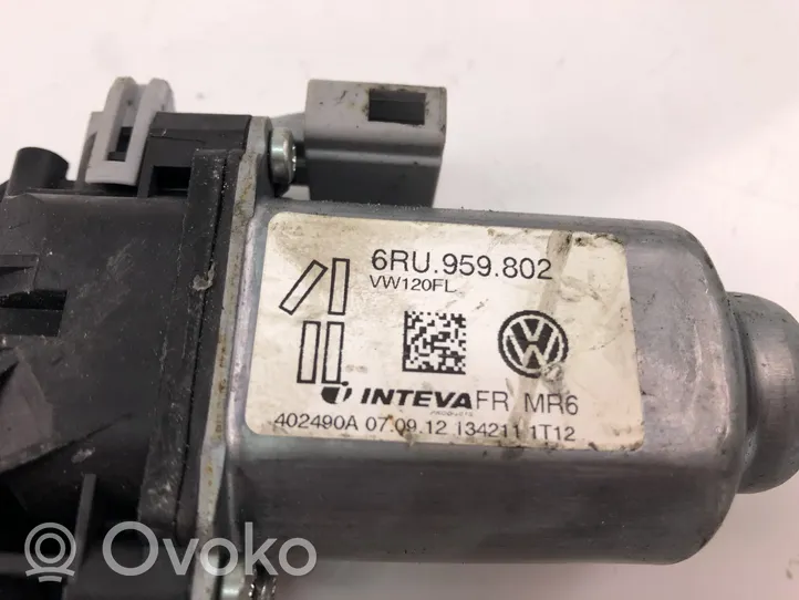 Volkswagen Up Front door window regulator motor 6RU959802