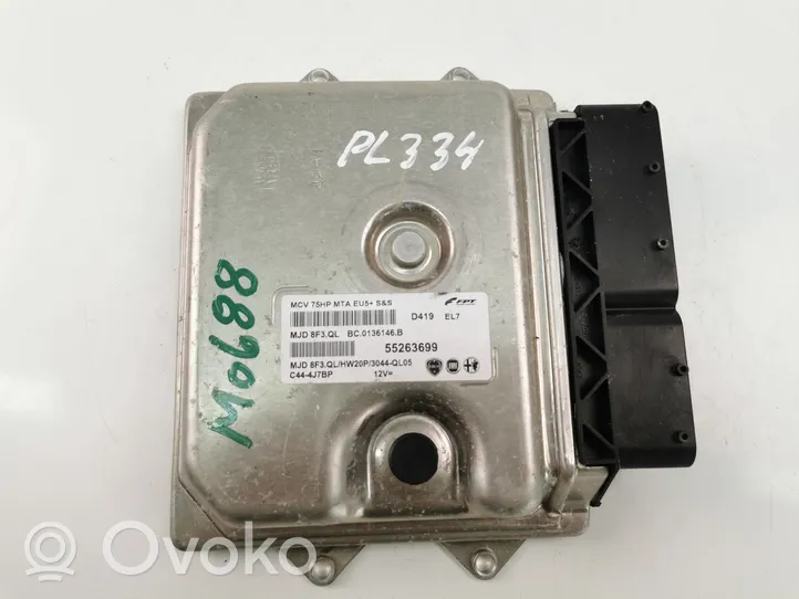 Fiat Qubo Centralina/modulo motore ECU 55263699