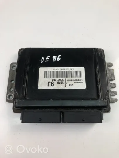 Chevrolet Matiz Komputer / Sterownik ECU silnika 96801808