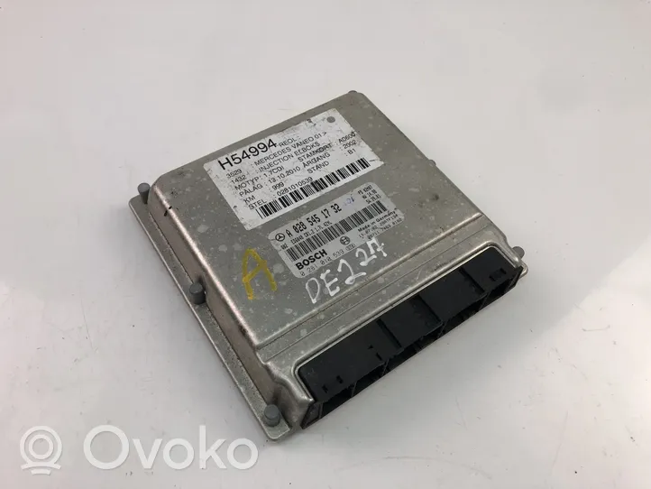 Mercedes-Benz Vaneo W414 Unité de commande, module ECU de moteur A0285451732