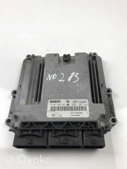 Opel Vivaro Unité de commande, module ECU de moteur 237103888R