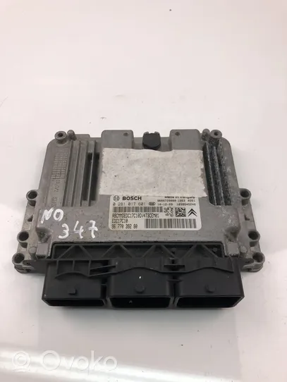 Peugeot 206+ Unité de commande, module ECU de moteur 9677039280