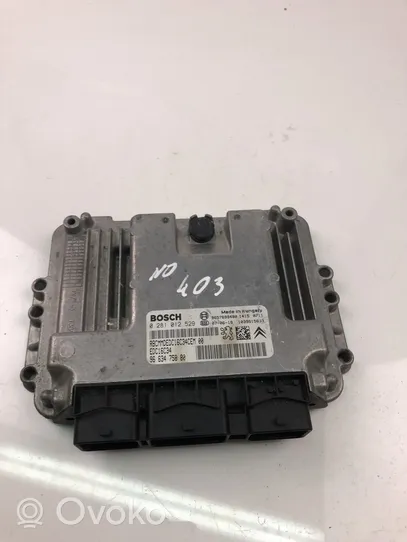 Peugeot 207 CC Komputer / Sterownik ECU silnika 9663475880