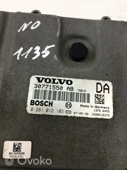 Volvo XC90 Unité de commande, module ECU de moteur 30771550AB
