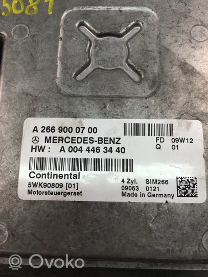 Mercedes-Benz B W246 W242 Engine control unit/module ECU A2669000700