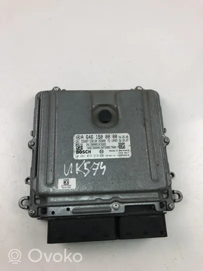 Mercedes-Benz Vito Viano W639 Centralina/modulo motore ECU A6461500000