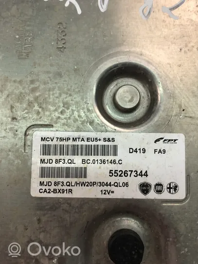 Fiat Fiorino Engine control unit/module ECU 55267344