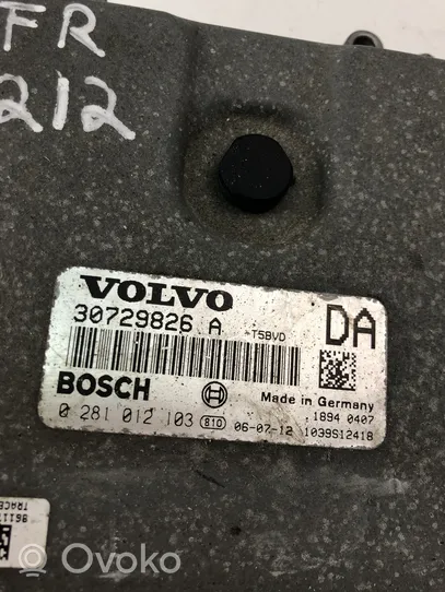 Volvo S60 Motora vadības bloka ECU 30729826A