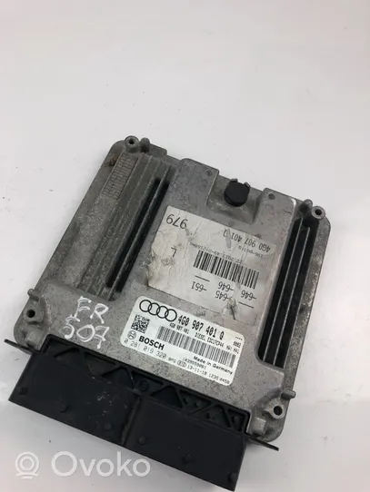 Audi A6 C7 Komputer / Sterownik ECU silnika 4G0907401Q