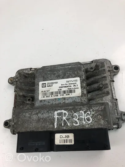 Chevrolet Cruze Komputer / Sterownik ECU silnika 25186182