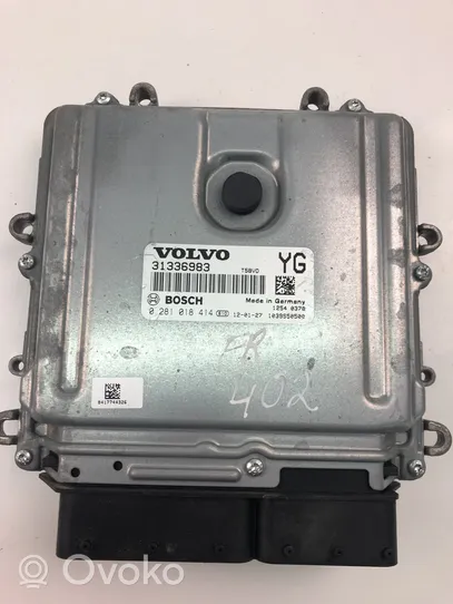 Volvo S60 Motora vadības bloka ECU 31336983