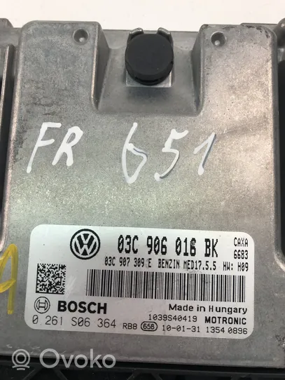 Volkswagen Tiguan Unité de commande, module ECU de moteur 03C906016BK