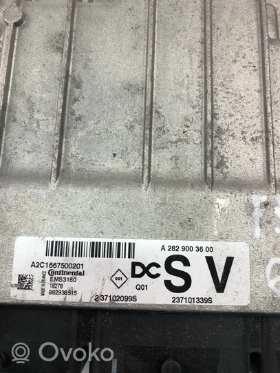 Renault Kadjar Unité de commande, module ECU de moteur 237102099S