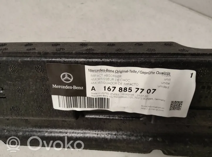 Mercedes-Benz GLE W167 Renfort de pare-chocs arrière (mousse) A1678857707
