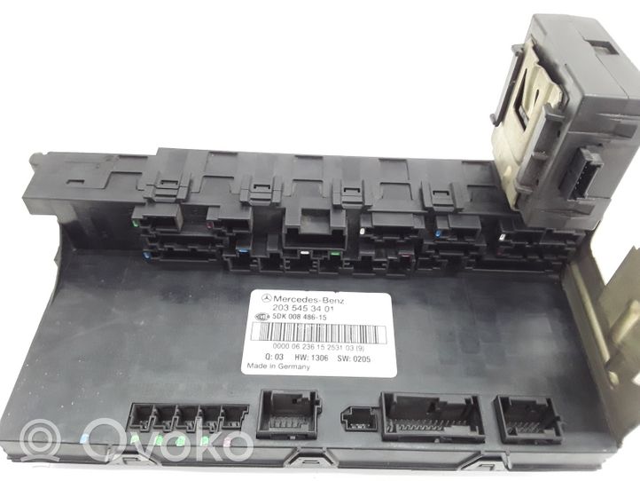 Mercedes-Benz C W203 Module confort 2035453401