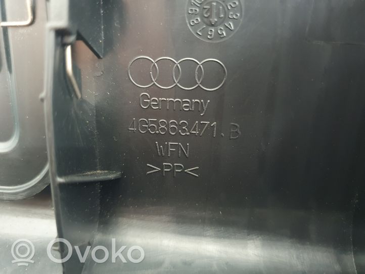 Audi A6 S6 C7 4G Protector del borde del maletero/compartimento de carga 4G5863471B