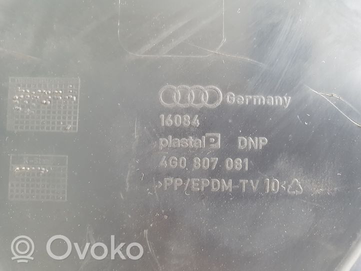 Audi A6 S6 C7 4G Viršutinė dalis radiatorių panelės (televizoriaus) 4G0807081