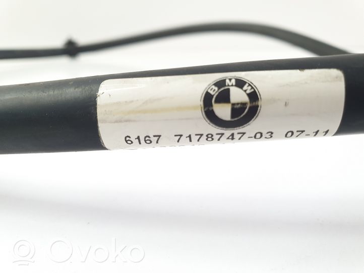 BMW 6 F12 F13 Wąż / Przewód spryskiwacza lampy przedniej 7178747