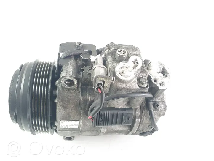 Mercedes-Benz E W212 Ilmastointilaitteen kompressorin pumppu (A/C) 4472604053