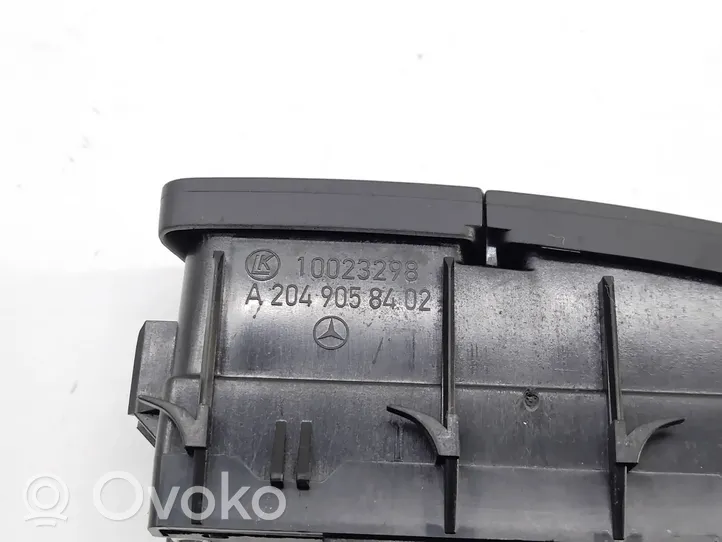 Mercedes-Benz CLA C117 X117 W117 Central locking switch button A2049058402