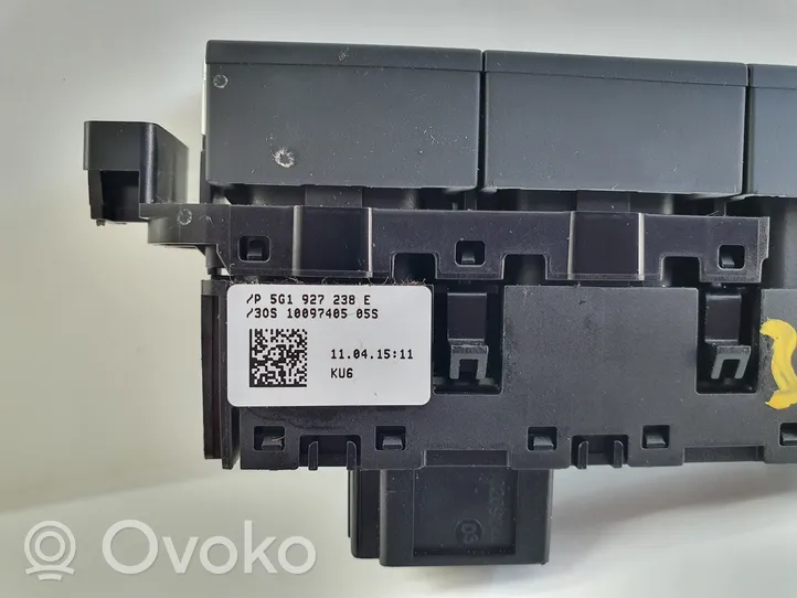 Volkswagen e-Golf Przycisk / Włącznik czujnika parkowania PDC 5G1927238E