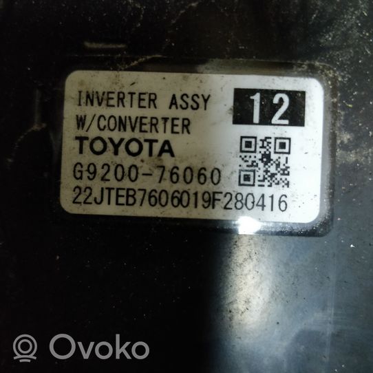 Lexus UX Bateria pojazdu hybrydowego / elektrycznego G920076060