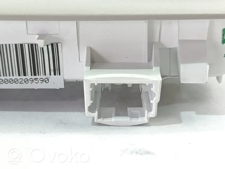 Dacia Dokker Garniture de console d'éclairage de ciel de toit 264306324