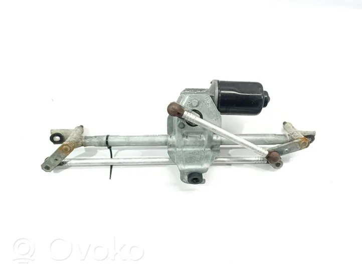 Opel Corsa C Mechanizm i silniczek wycieraczek szyby przedniej / czołowej 09114673