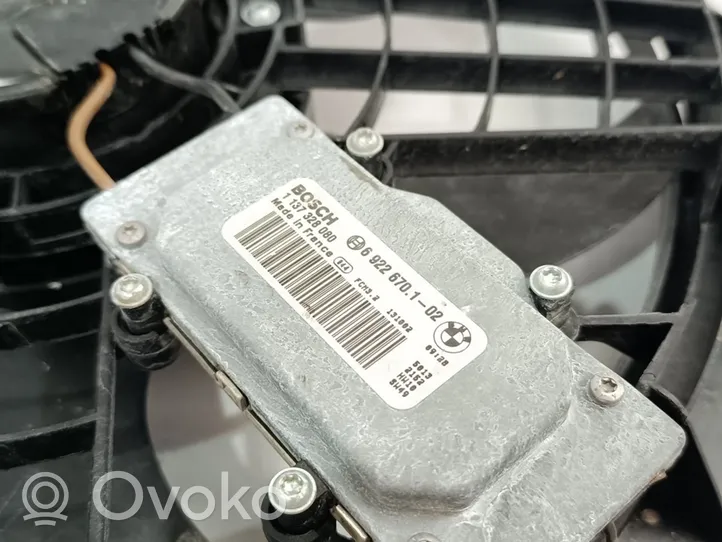 BMW 3 E46 Elektrisks radiatoru ventilators 69226701