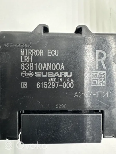 Subaru Outback (BT) Modulo di controllo degli specchietti retrovisori 63810AN00A