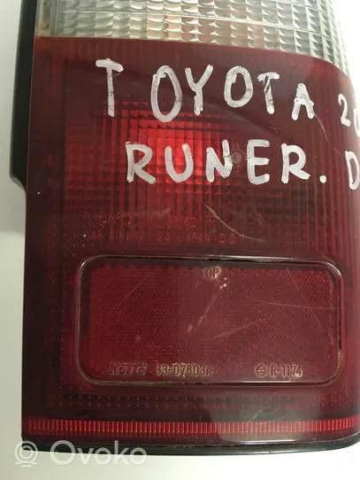 Toyota 4 Runner N180 Rear/tail lights 3307803R