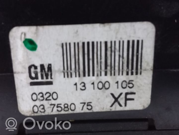 Opel Astra H Hazard light switch 13100105