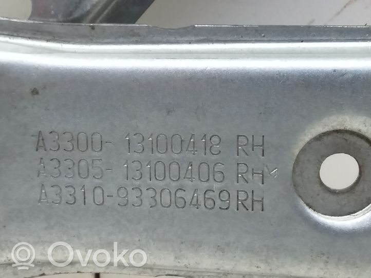 Opel Astra H Elektryczny podnośnik szyby drzwi 13100418