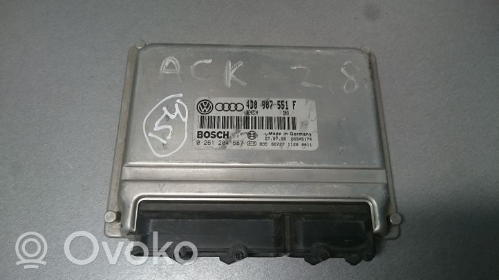 Audi A6 S6 C5 4B Calculateur moteur ECU 4D0907551F