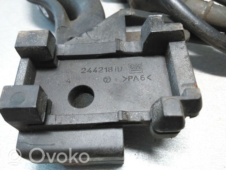 Opel Vectra C Poignée, déverrouillage du capot moteur 24421819