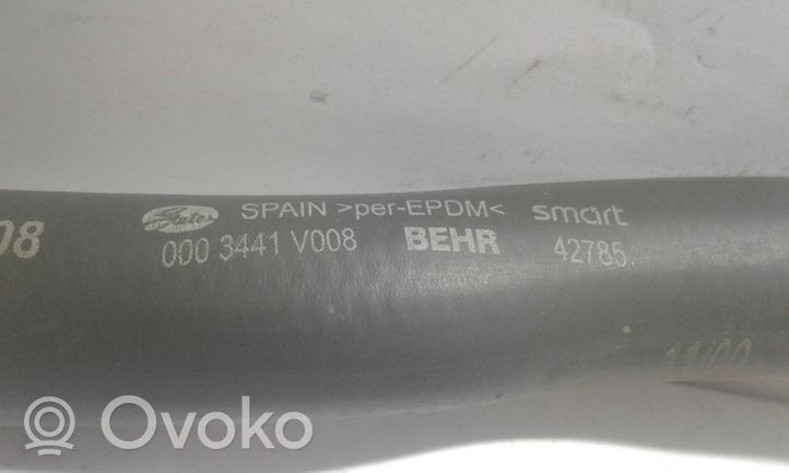 Smart ForTwo I Przewód / Wąż chłodnicy 0003441V008