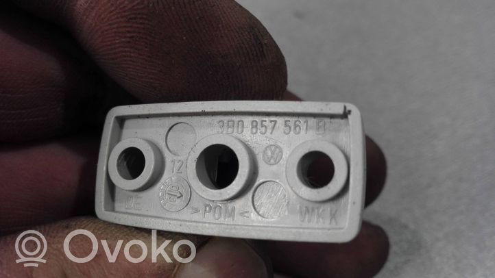 Volkswagen Sharan Uchwyt osłony przeciwsłonecznej szyberdachu 3B0857561B