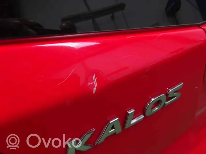 Chevrolet Aveo Tylna klapa bagażnika 