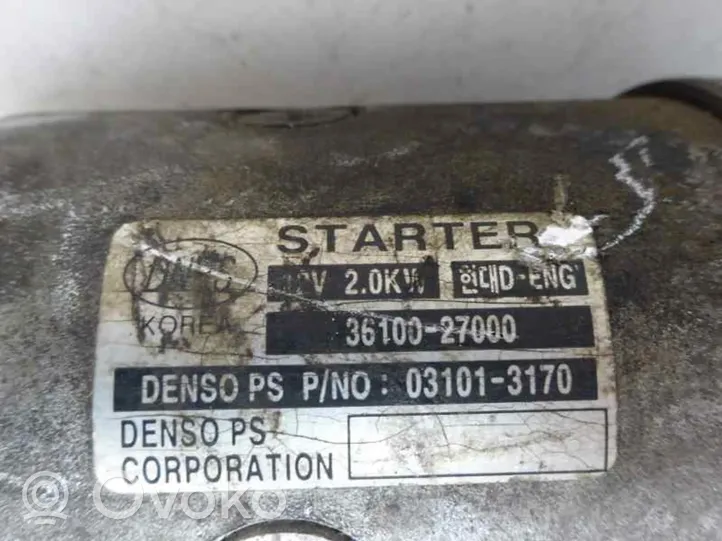 KIA Cerato Starter motor 36100-27000