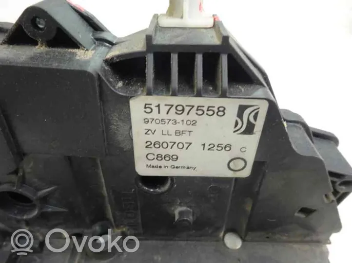 Fiat Grande Punto Etuoven lukko 51797558