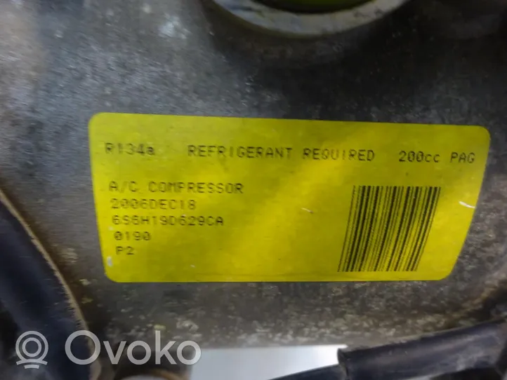 Ford Fiesta Kompresor / Sprężarka klimatyzacji A/C 6S6H19D629CA