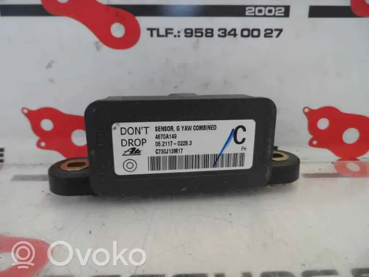 Mitsubishi ASX Cita veida sensors 4670A149