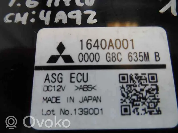 Mitsubishi ASX Sterownik / Moduł ECU 1640A001