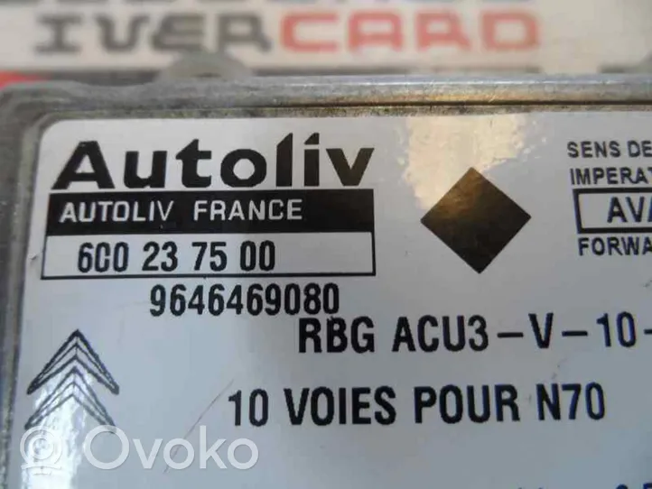 Citroen Xsara Module de contrôle airbag 