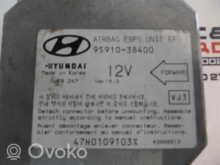 Hyundai Accent Module de contrôle airbag 