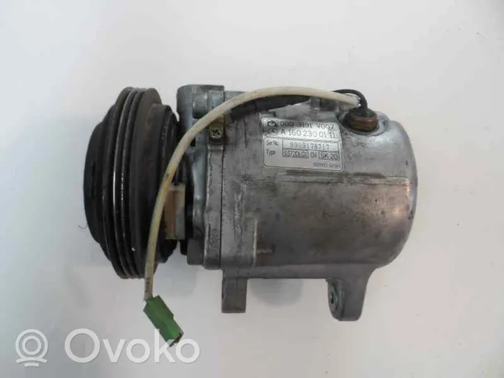 Smart ForTwo I Ilmastointilaitteen kompressorin pumppu (A/C) SS72DLG1